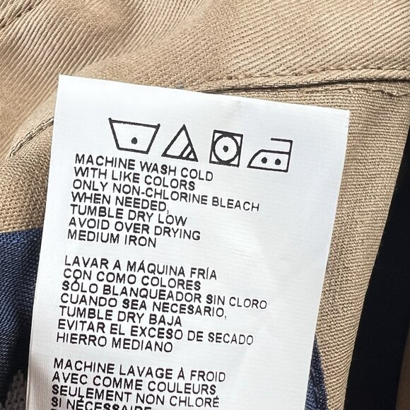 Wrangler Western Snap Shirt 2XT Tall Men's Brown Pearl Snap Long Sleeve - Picture 13 of 13